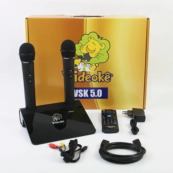 Aparelho Videokê Vsk2.5 Plus C/11.99 Canções + VDK8000 BRINDE COM 2932 CANÇÕES